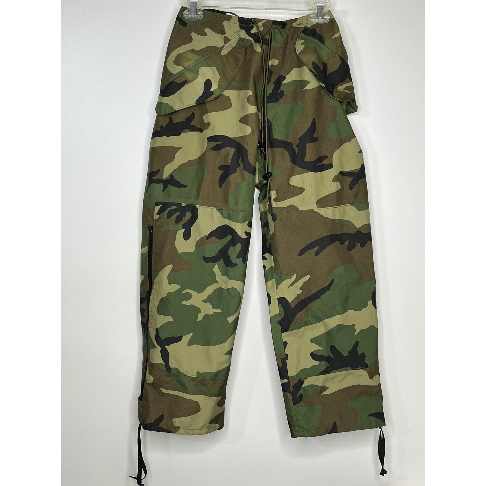 Us Army Camoflauge Gore Seam Cold Weather Camo Waist 27"- 31"